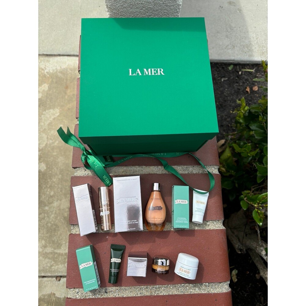 La Mer 6 Piece Skincare Luxury Kit Plus La Mer Box And Wrapping Plus Cream - Picture 2 of 12